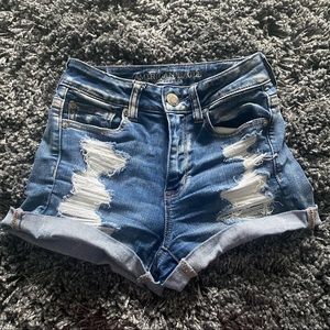 American Eagle Outfitters Next Level Stretch Hi Rise Shortie